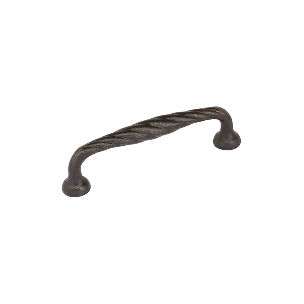 Emtek Tuscany Bronze Twist Pull in Family image (page title says Medium Bronze)