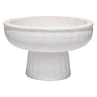 Jamie Young Company - Aegean Pedestal Bowl - 7AEGE-SMWH | Montreal Lighting & Hardware