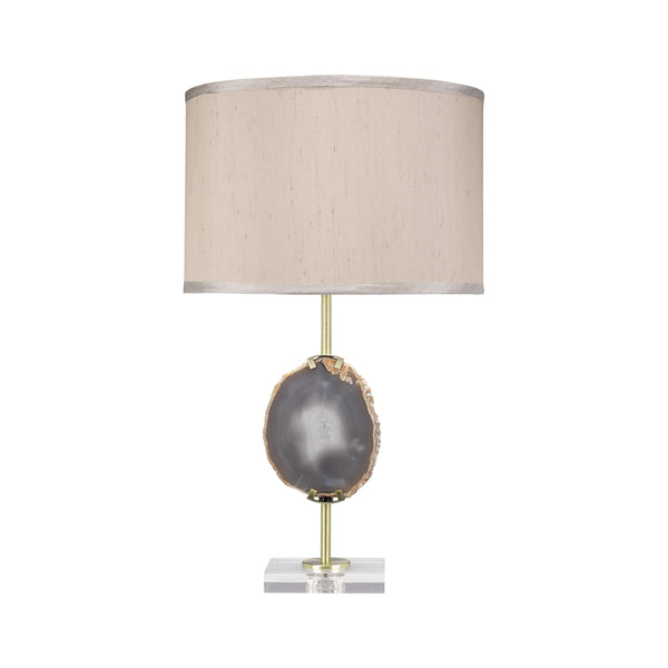 Tranche d'agate Lampe de table