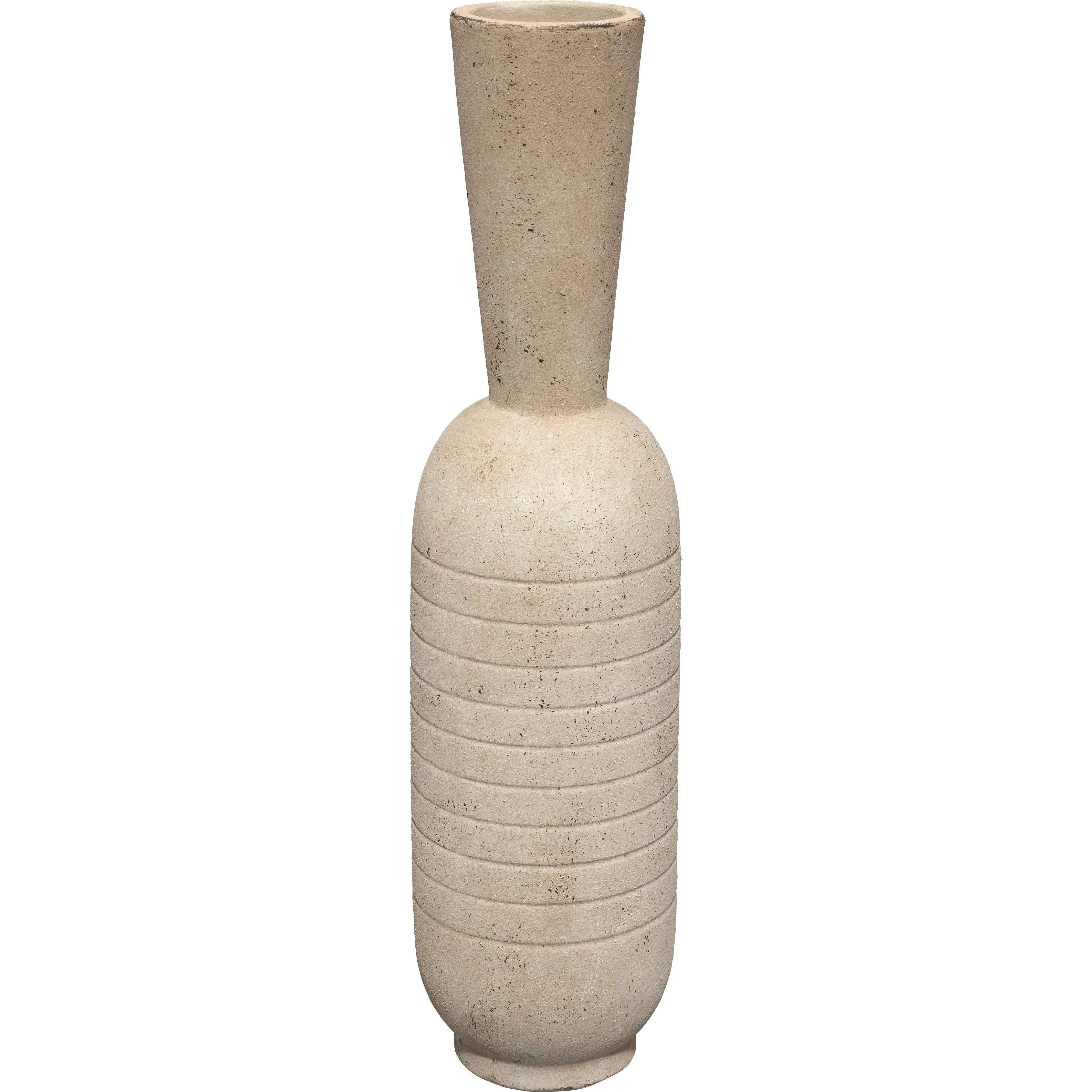 Jamie Young Company - Channel Decorative Vase - 7CHAN-VAOW | Montreal Lighting & Hardware