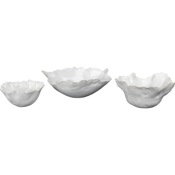 Bols en céramique Fleur (lot de 3)