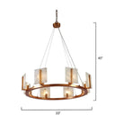 Jamie Young Company - Halo Chandelier - 5HALO-LGWH | Montreal Lighting & Hardware