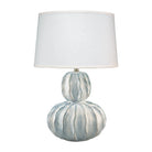 Jamie Young Company - Oceane Gourd Table Lamp - 9OCEAWHC131G | Montreal Lighting & Hardware