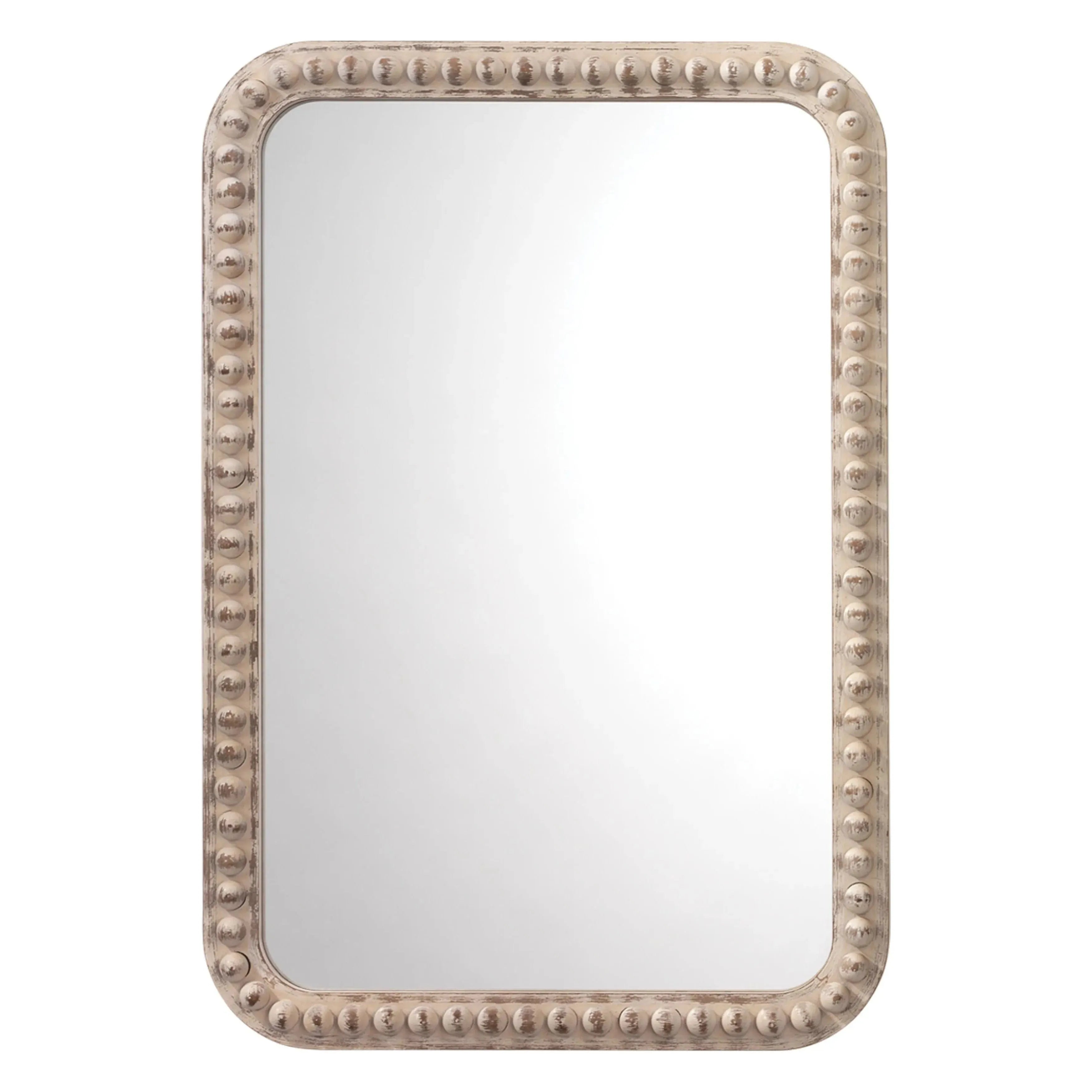 Jamie Young Company - Rectangle Audrey Mirror - 6AUDR-RECTWH | Montreal Lighting & Hardware