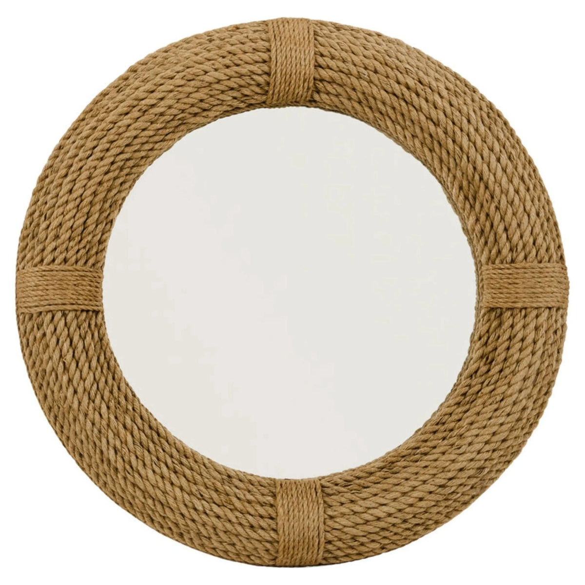 Jamie Young Company - Round Rope Mirror - 7AF-MIR3 | Montreal Lighting & Hardware