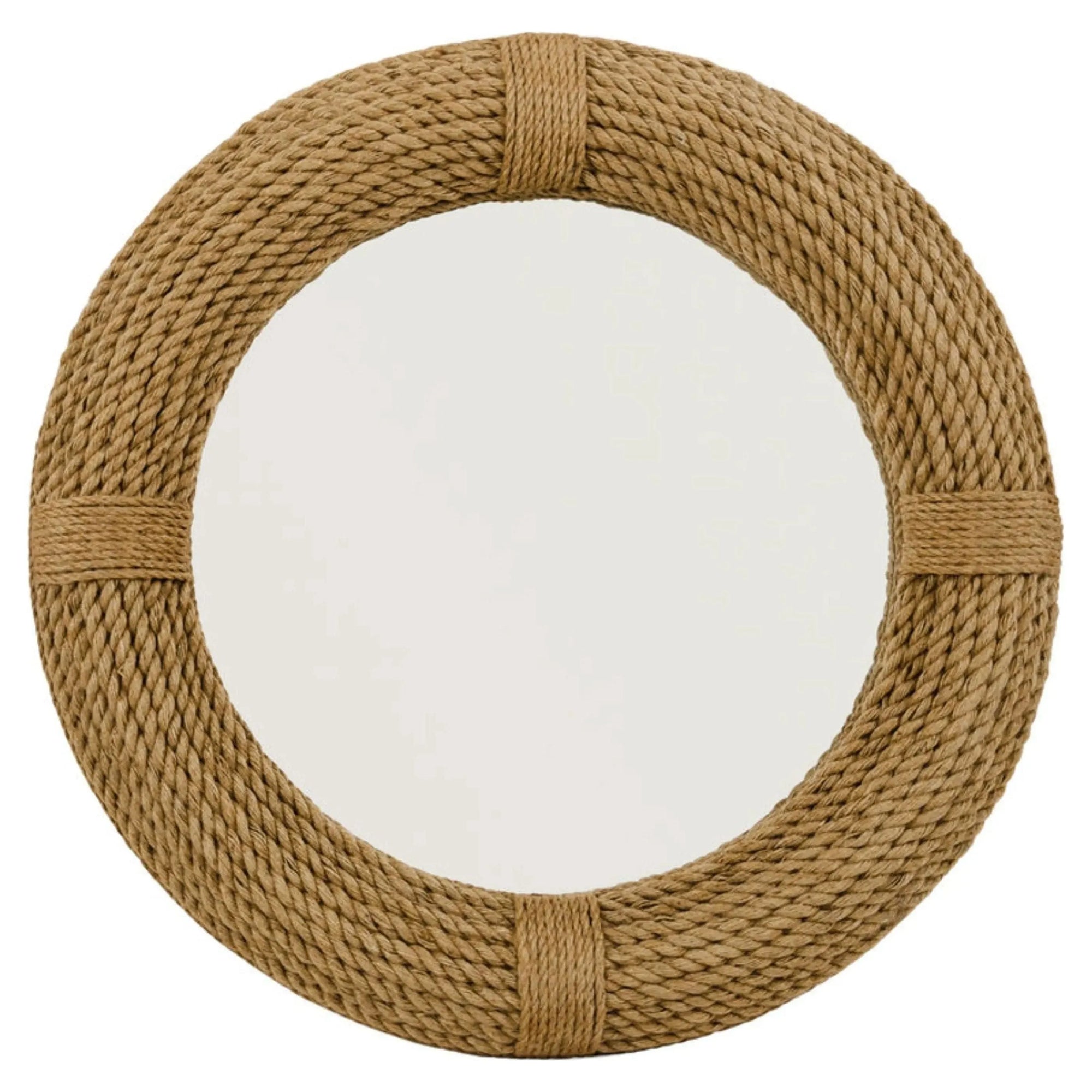 Jamie Young Company - Round Rope Mirror - 7AF-MIR3 | Montreal Lighting & Hardware