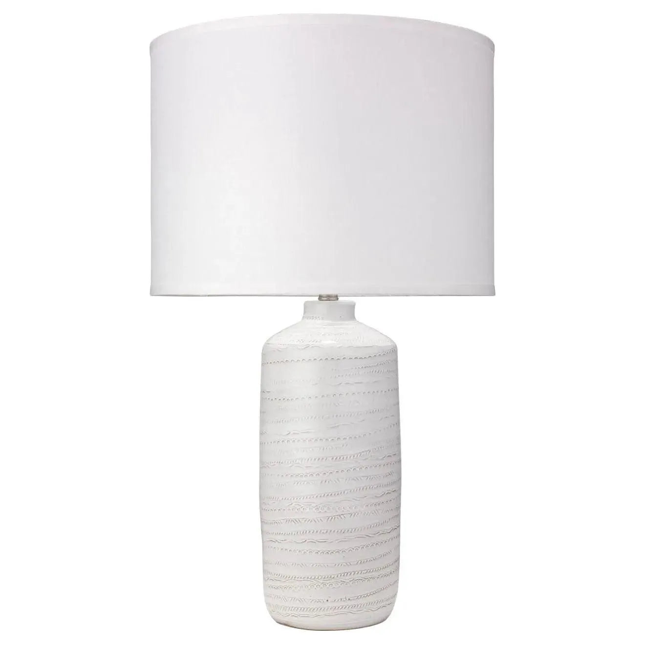 Jamie Young Company - Trace Table Lamp - 9TRACESMTLWH | Montreal Lighting & Hardware