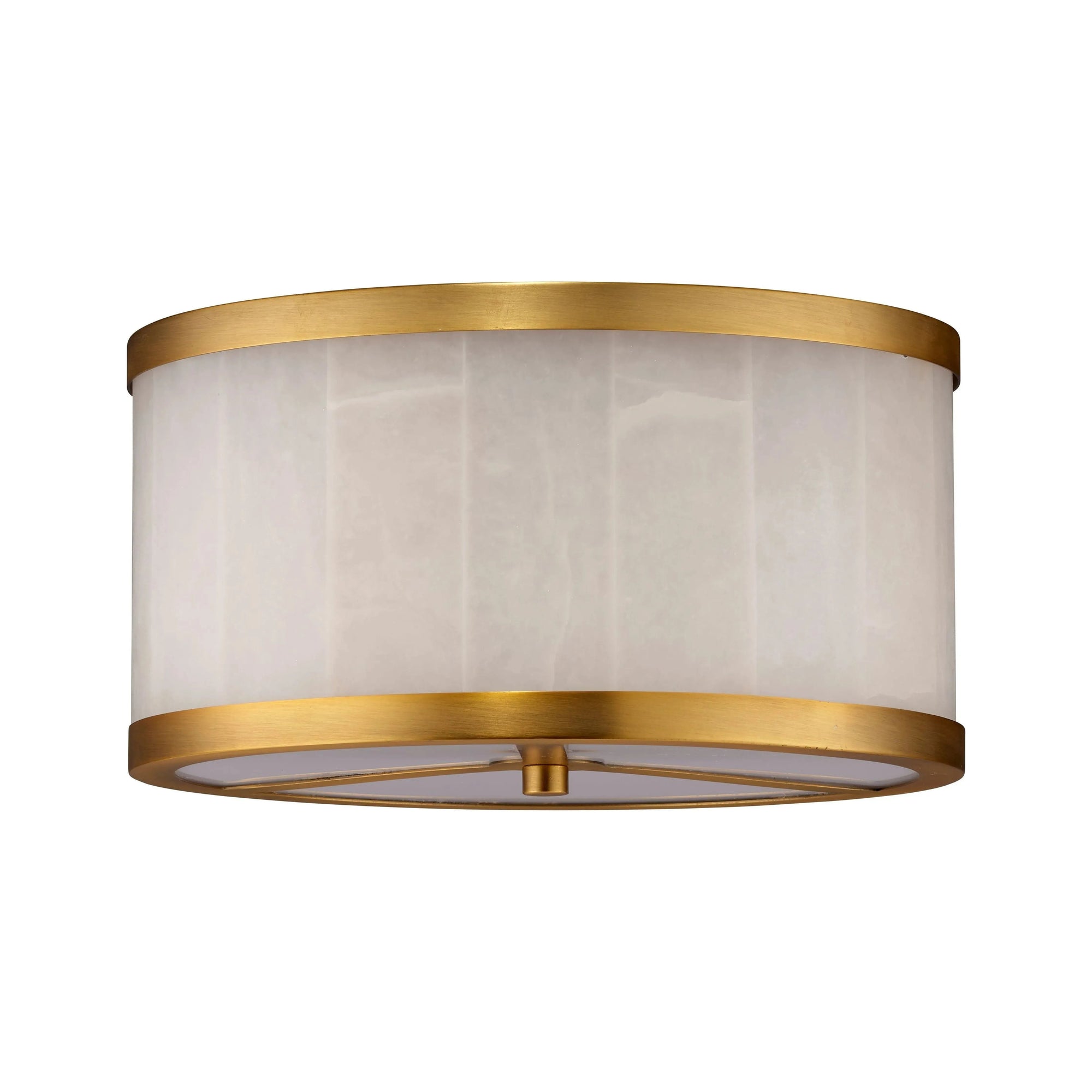 Jamie Young Company - Upsala Alabaster Flush Mount Ceiling Light - 5UPSA-LGAL | Montreal Lighting & Hardware