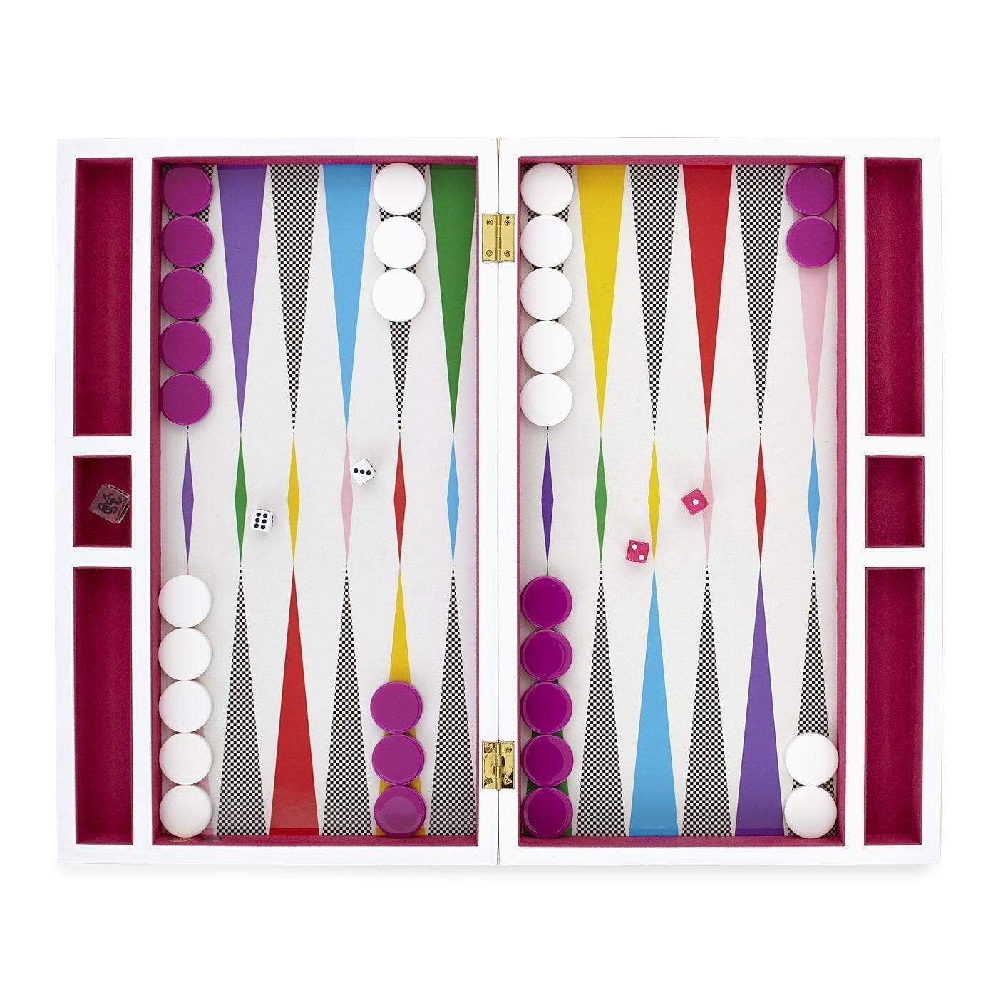 Jonathan Adler - Checkerboard Backgammon Set - 30513 | Montreal Lighting & Hardware