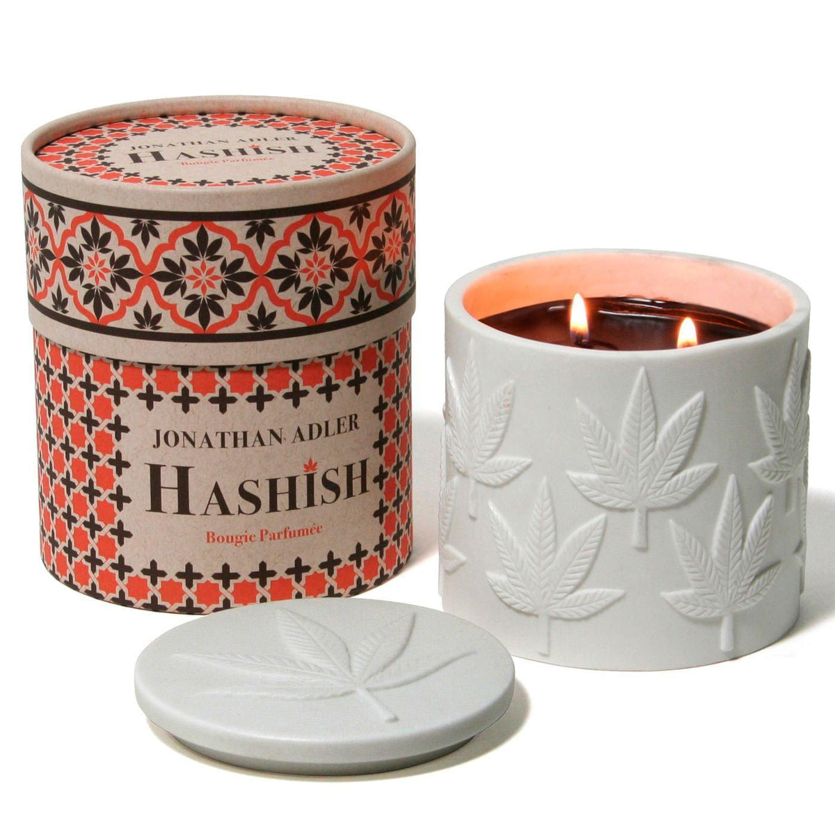 Jonathan Adler - Hashish Ceramic Candle - 28382 | Montreal Lighting & Hardware