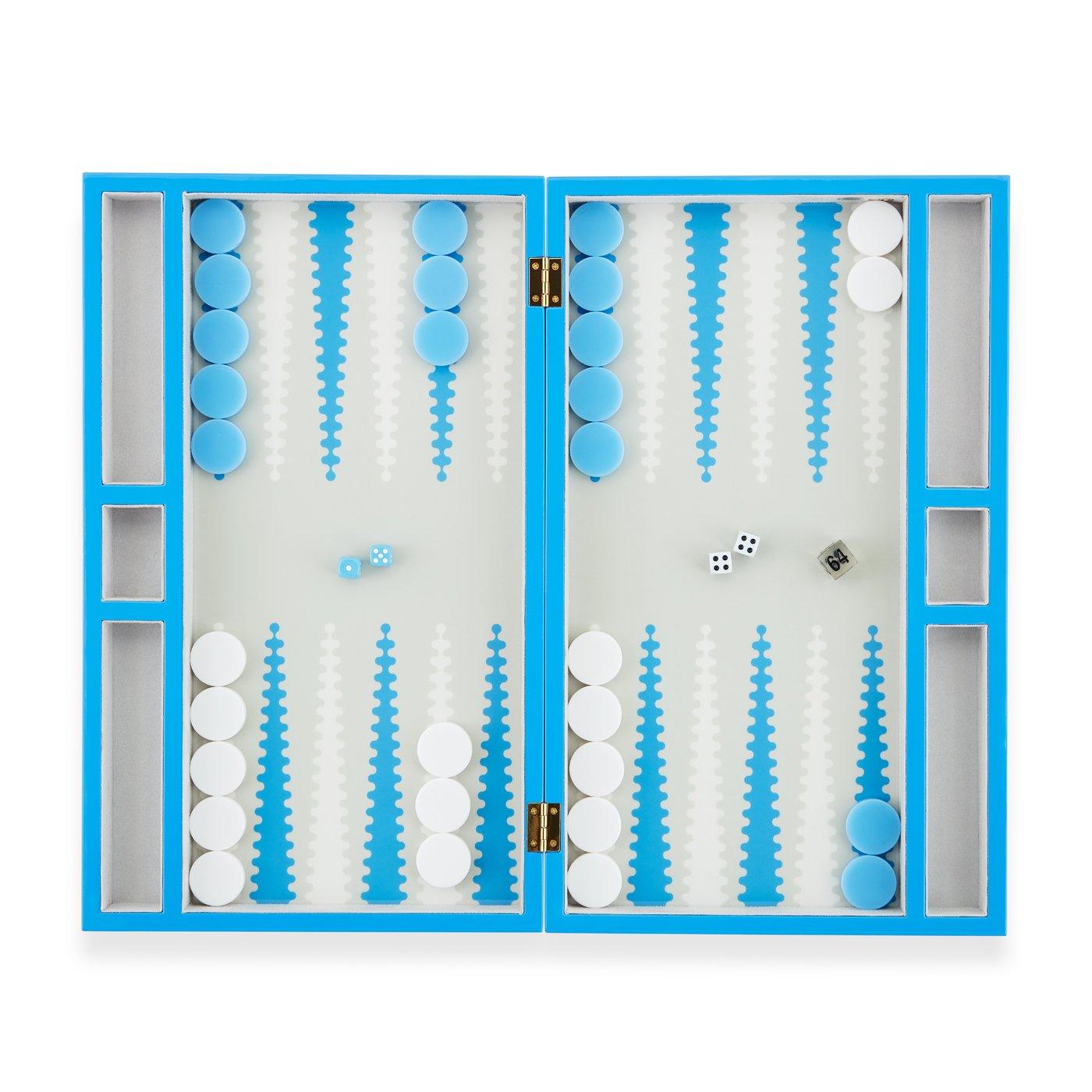 Jonathan Adler - Ripple Backgammon Set - 31665 | Montreal Lighting & Hardware