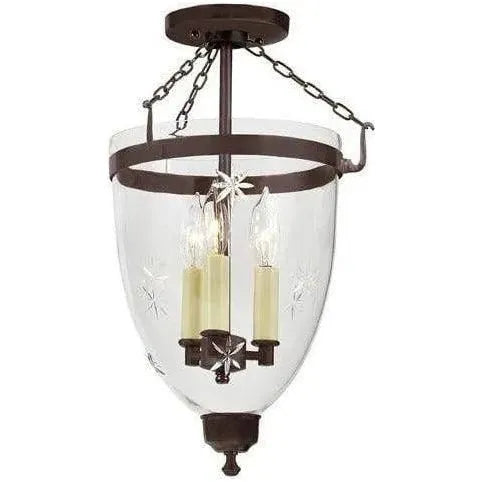 JVI Designs - Danbury Semi Flush Mount - 1163-08 | Montreal Lighting & Hardware