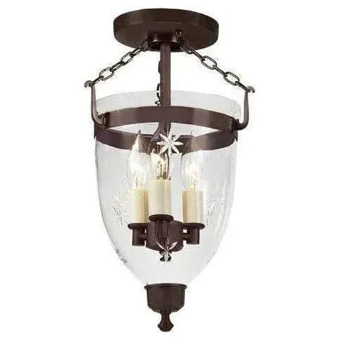 JVI Designs - Danbury Semi Flush Mount - 1166-08 | Montreal Lighting & Hardware