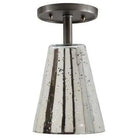 JVI Designs - Grand Central Glass Cone Flush Mount - 1301-18 G2-AM | Montreal Lighting & Hardware
