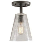 JVI Designs - Grand Central Glass Cone Flush Mount - 1301-18 G2-CK | Montreal Lighting & Hardware