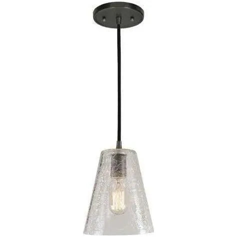 JVI Designs - Grand Central Glass Cone Pendant - 1300-18 G2-CK | Montreal Lighting & Hardware