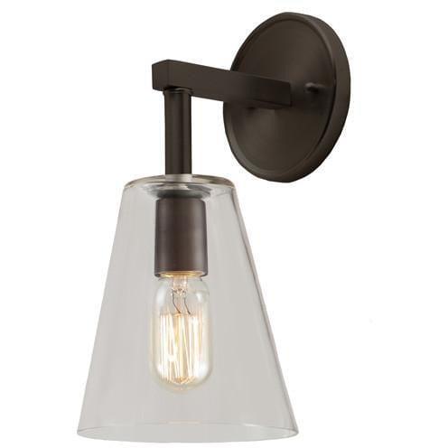 JVI Designs - Grand Central Glass Cone Wall Sconce - 1303-08 G1 | Montreal Lighting & Hardware