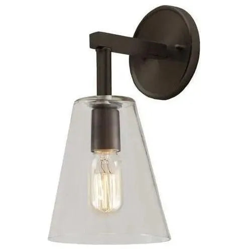 JVI Designs - Grand Central Glass Cone Wall Sconce - 1303-08 G1 | Montreal Lighting & Hardware