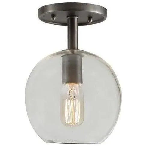 JVI Designs - Grand Central Globe Flush Mount - 1301-18 G6 | Montreal Lighting & Hardware