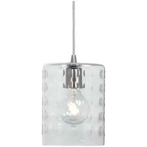 Verre martelé Grand Central Suspension