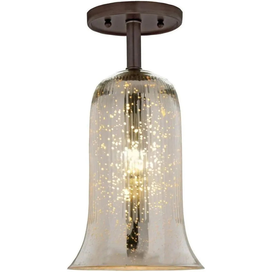 JVI Designs - Grand Central Hurricane Flush Mount - 1301-08 G7-SR | Montreal Lighting & Hardware