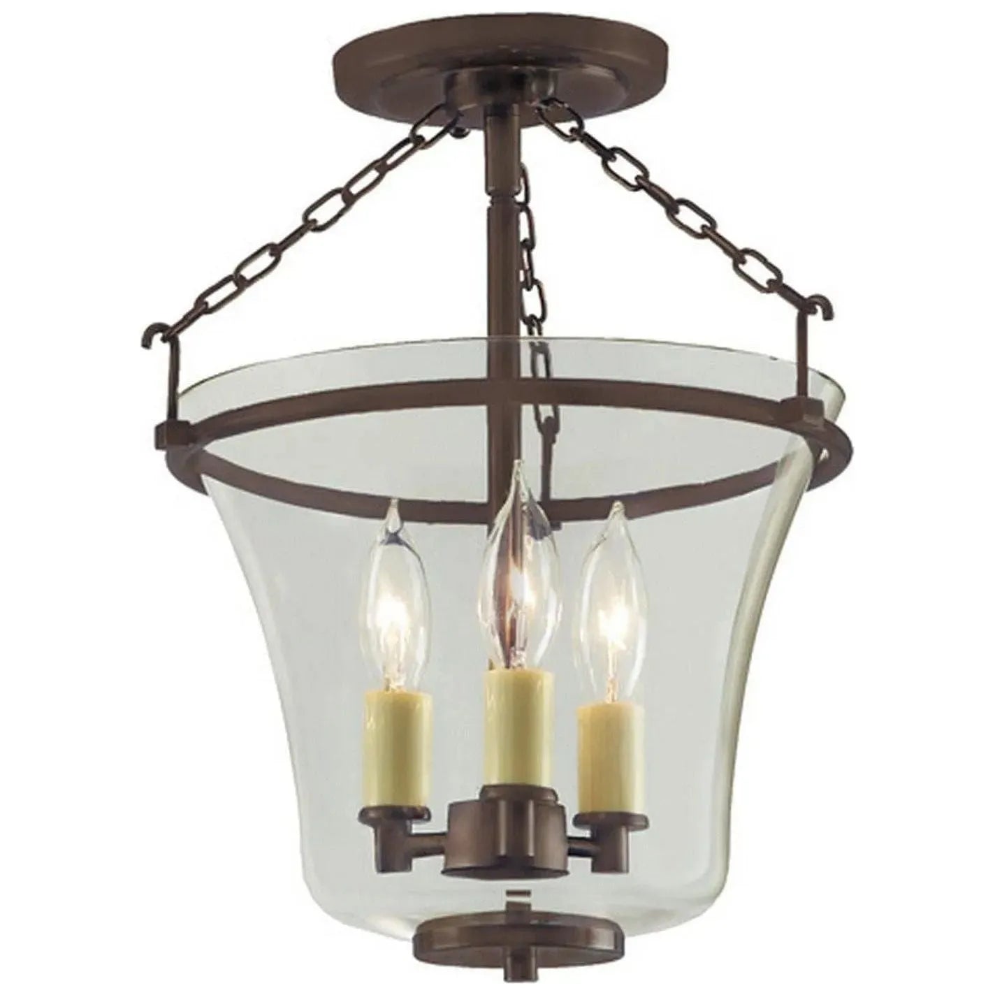 JVI Designs - Greenwich Semi Flush Mount - 1182-08 | Montreal Lighting & Hardware