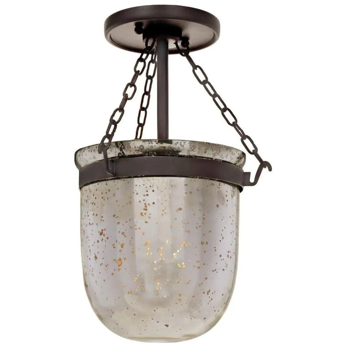 JVI Designs - Hundi One Light Semi Flush Mount - 1190-08 | Montreal Lighting & Hardware