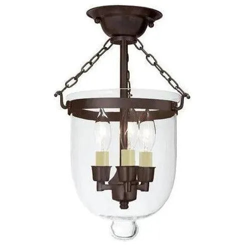 JVI Designs - Hundi Semi Flush Mount - 1015-08 | Montreal Lighting & Hardware