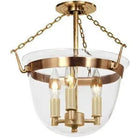 JVI Designs - McLean Semi Flush Mount - 1153-10 | Montreal Lighting & Hardware