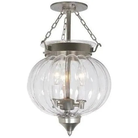 JVI Designs - Melon Semi Flush Mount - 1053-17 | Montreal Lighting & Hardware
