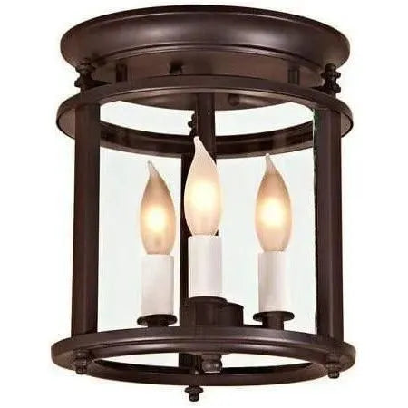 JVI Designs - Murray Hill Flush Mount - 3018-08 | Montreal Lighting & Hardware