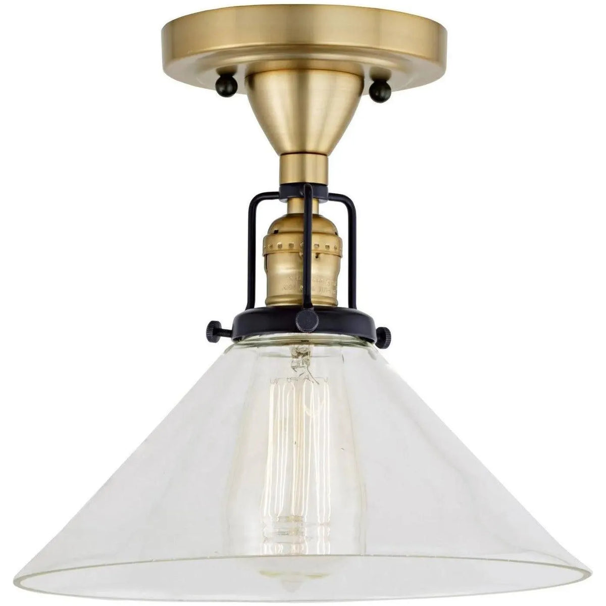 JVI Designs - Nob Hill Baily Ceiling Mount - 1222-10 S2 | Montreal Lighting & Hardware