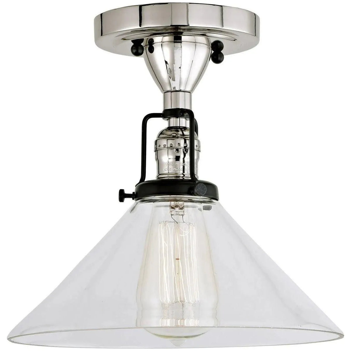 JVI Designs - Nob Hill Baily Ceiling Mount - 1222-15 S2 | Montreal Lighting & Hardware