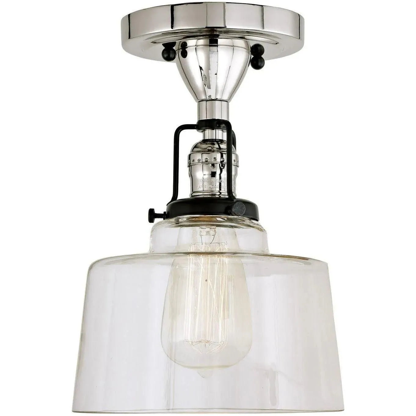 JVI Designs - Nob Hill Buffy Ceiling Mount - 1222-10 S14 | Montreal Lighting & Hardware