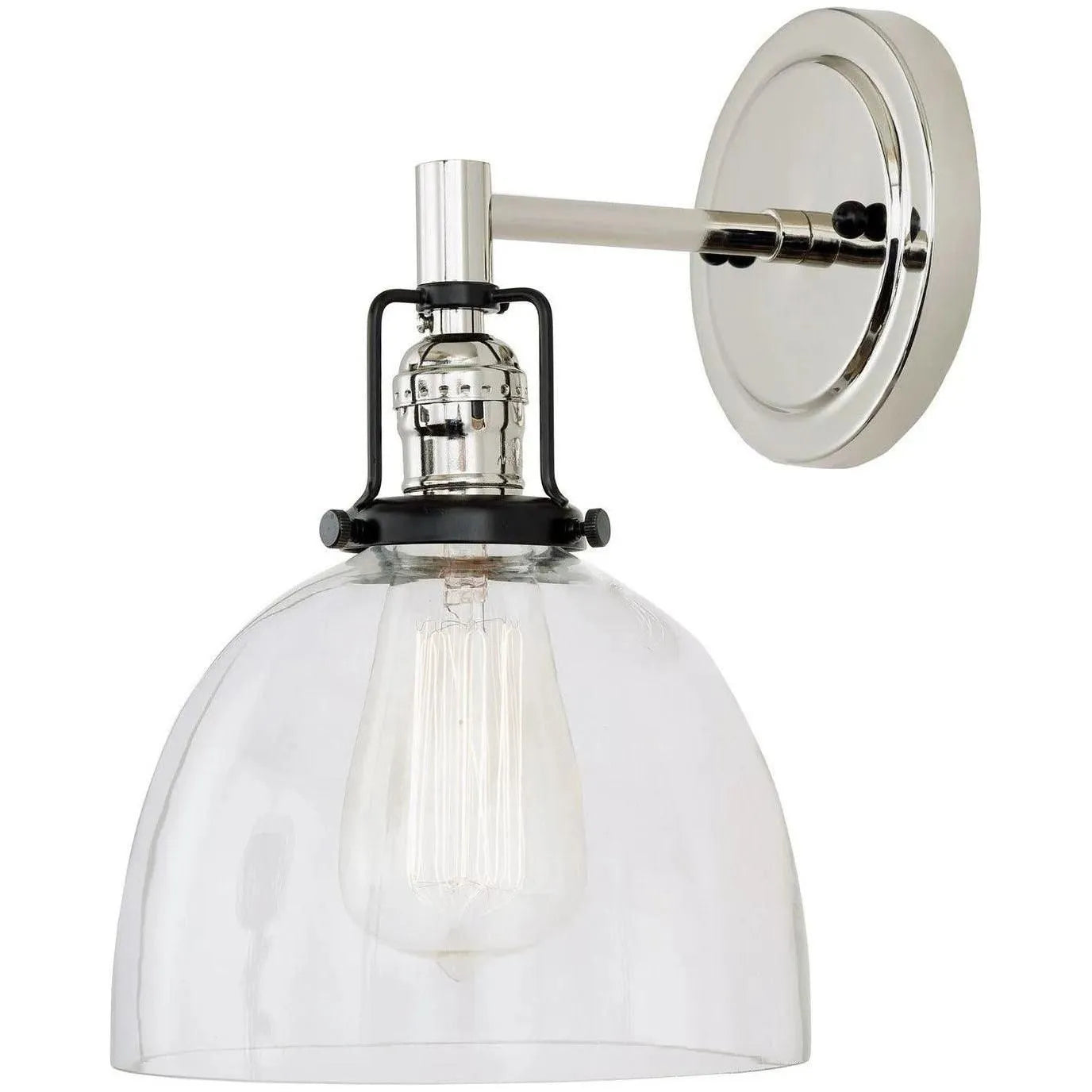 JVI Designs - Nob Hill Madison Wall Sconce - 1223-10 S5 | Montreal Lighting & Hardware