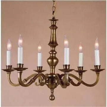 JVI Designs - San Clemente Cast Brass Chandelier - 906-02 | Montreal Lighting & Hardware