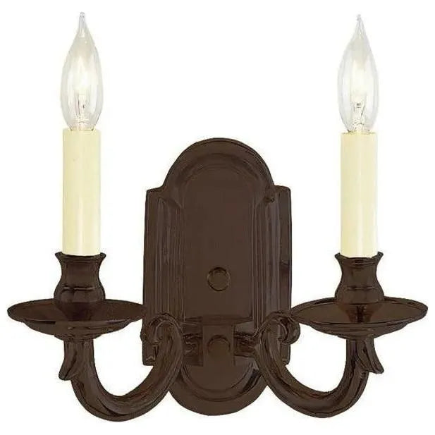 JVI Designs - San Clemente Elite Brass Wall Sconce - 309-08 | Montreal Lighting & Hardware