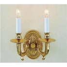 JVI Designs - San Clemente Petal Brass Wall Sconce - 308-01 | Montreal Lighting & Hardware