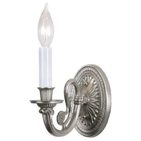JVI Designs - San Clemente Petal Cast Brass Wall Sconce - 317-17 | Montreal Lighting & Hardware