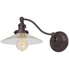 JVI Designs - Soho Ashbury Half Swing Wall Sconce - 1253-08 S1 | Montreal Lighting & Hardware