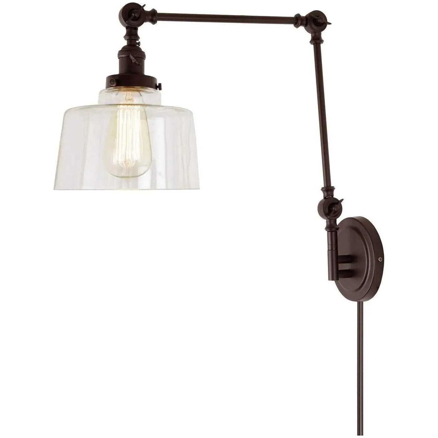 JVI Designs - Soho Buffy Triple Swivel Wall Sconce - 1257-08 S14 | Montreal Lighting & Hardware