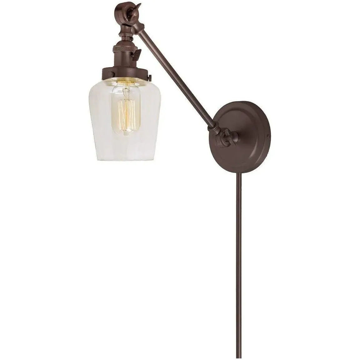 JVI Designs - Soho Liberty Double Swivel Wall Sconce - 1255-08 S9 | Montreal Lighting & Hardware