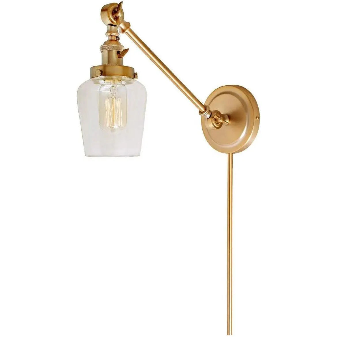 JVI Designs - Soho Liberty Double Swivel Wall Sconce - 1255-08 S9 | Montreal Lighting & Hardware