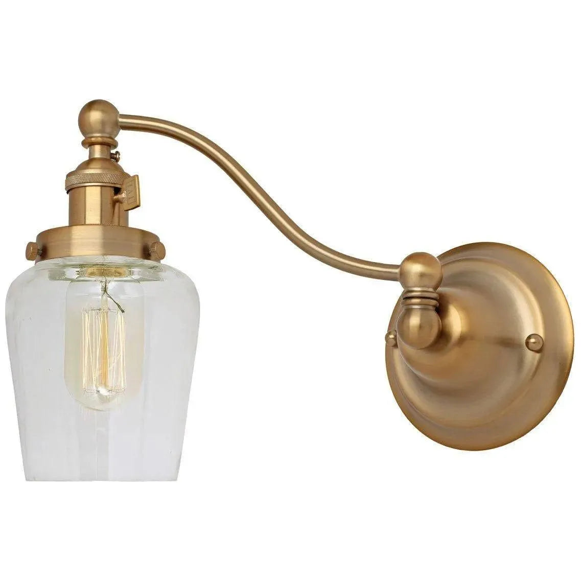 JVI Designs - Soho Liberty Half Swing Wall Sconce - 1253-10 S9 | Montreal Lighting & Hardware