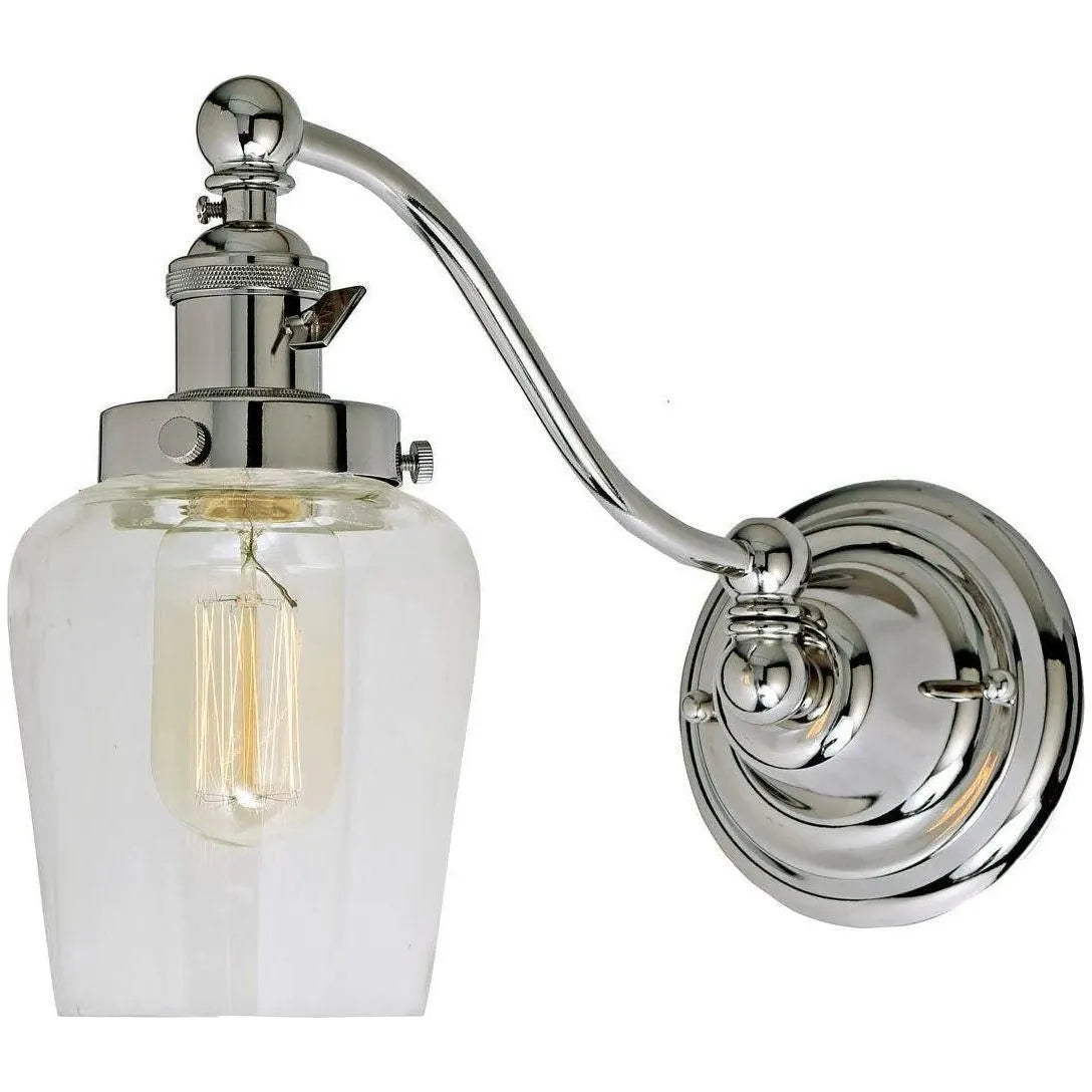 JVI Designs - Soho Liberty Half Swing Wall Sconce - 1253-15 S9 | Montreal Lighting & Hardware