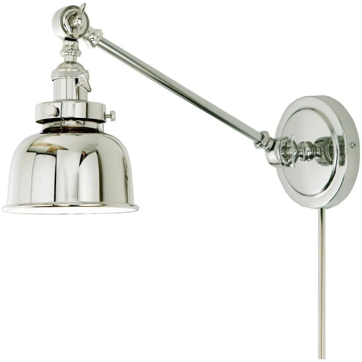 JVI Designs - Soho M2 Shade Double Swivel Wall Sconce - 1255-15 M2 | Montreal Lighting & Hardware