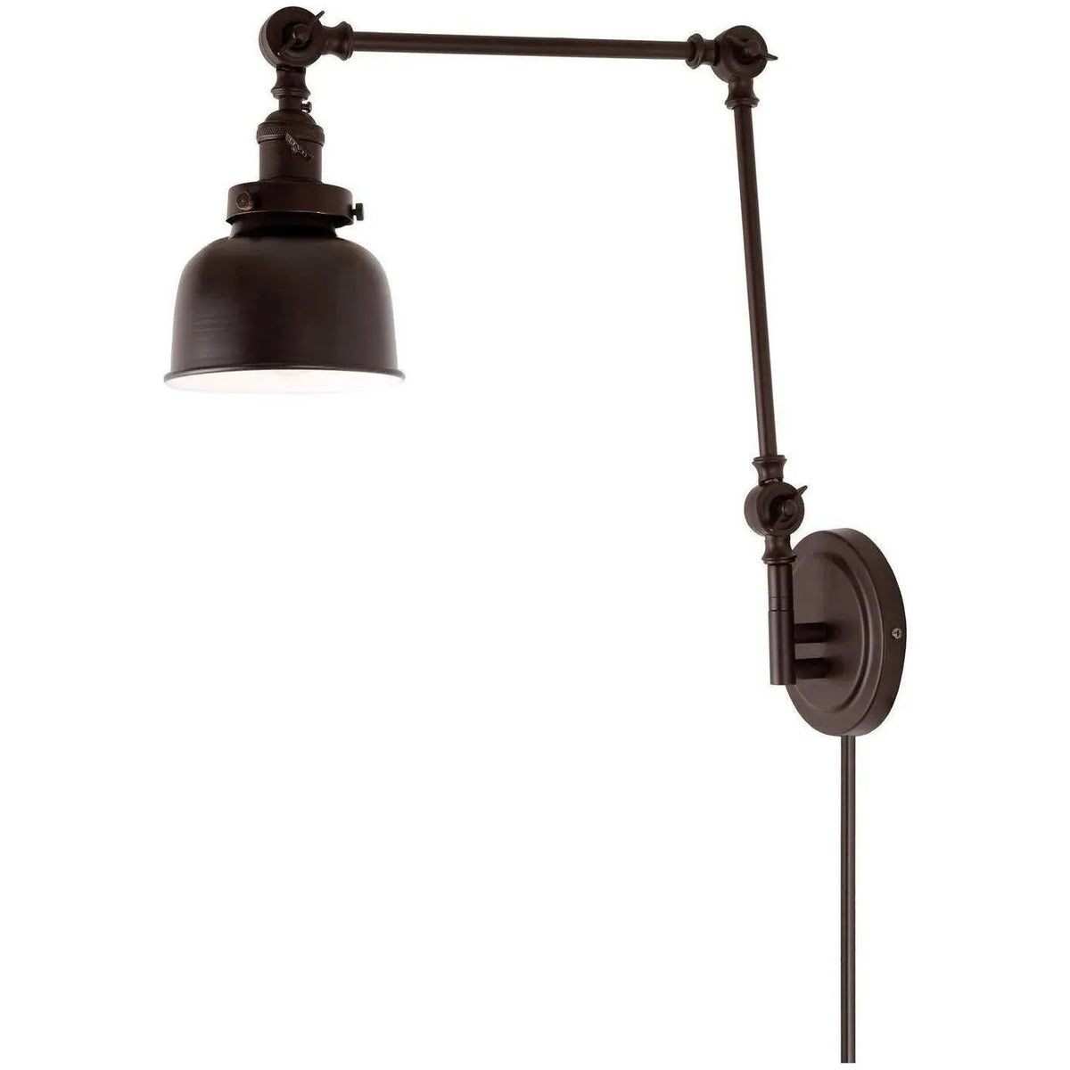 JVI Designs - Soho M2 Shade Triple Swivel Wall Sconce - 1257-08 M2 | Montreal Lighting & Hardware