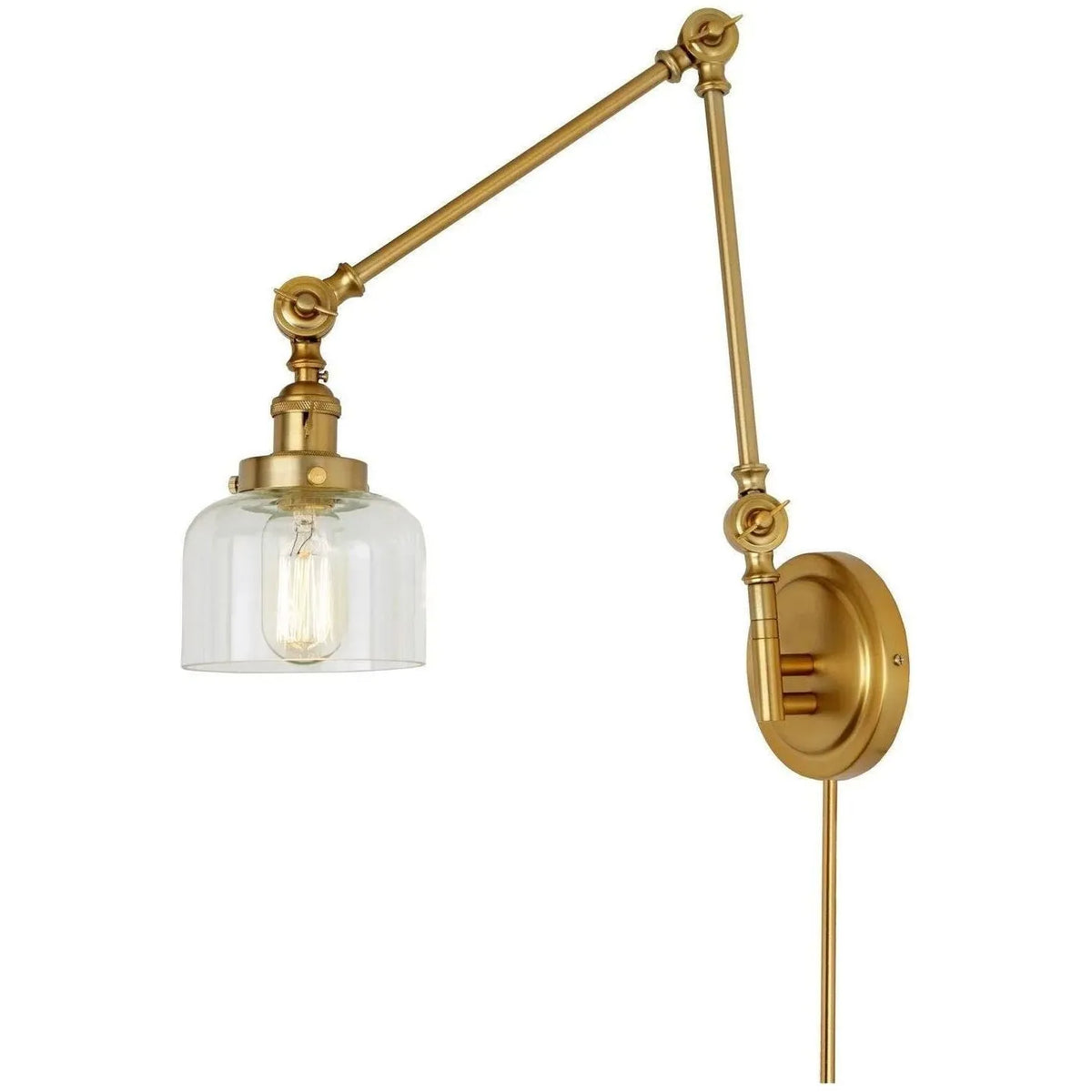 JVI Designs - Soho Shyra Triple Swivel Wall Sconce - 1257-10 S4 | Montreal Lighting & Hardware