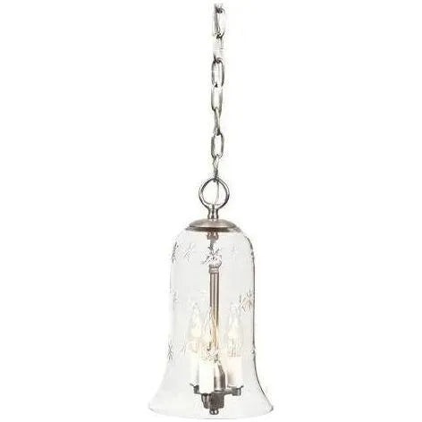 Cloche Sophia Verre Etoile Suspension