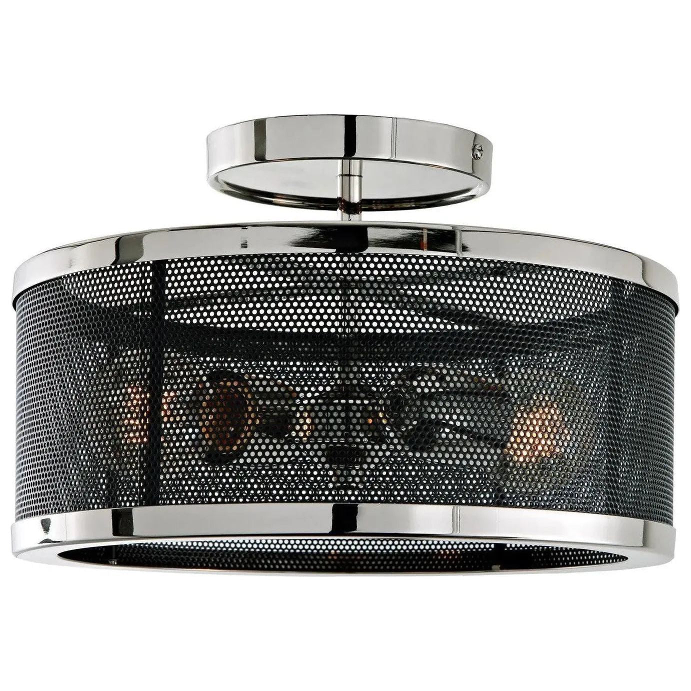 JVI Designs - Wellington Semi Flush Mount - 3070-15 | Montreal Lighting & Hardware